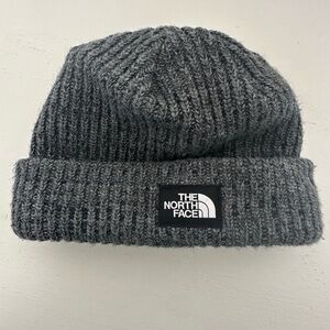 The North Face Charcoal Ribbed Beanie Toddler size 3T/4T